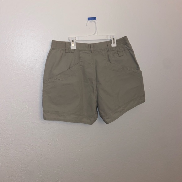 Columbia tan Sports style cargo hybrid shorts retro y2k cute girly pop bottoms - Picture 9 of 12